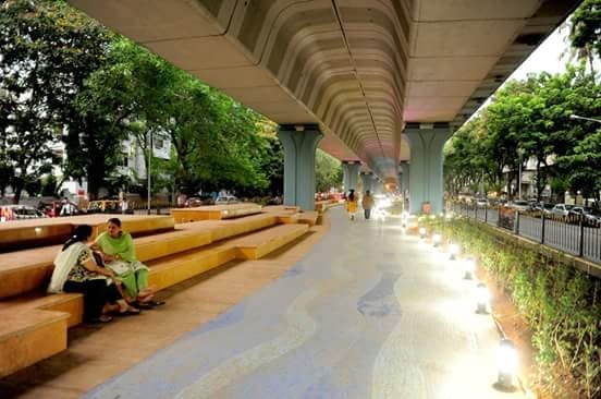 Under Park's first flyover in Ghaziabad NCR will