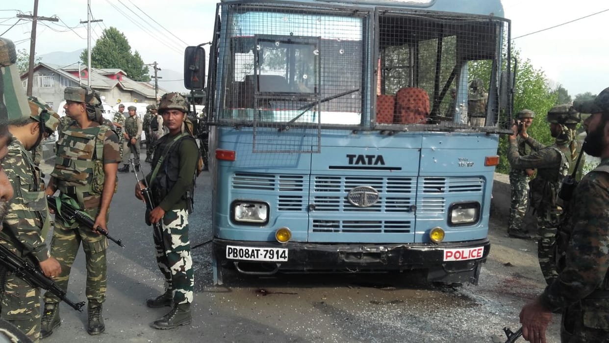 pampore attack: one soldier condition is critical