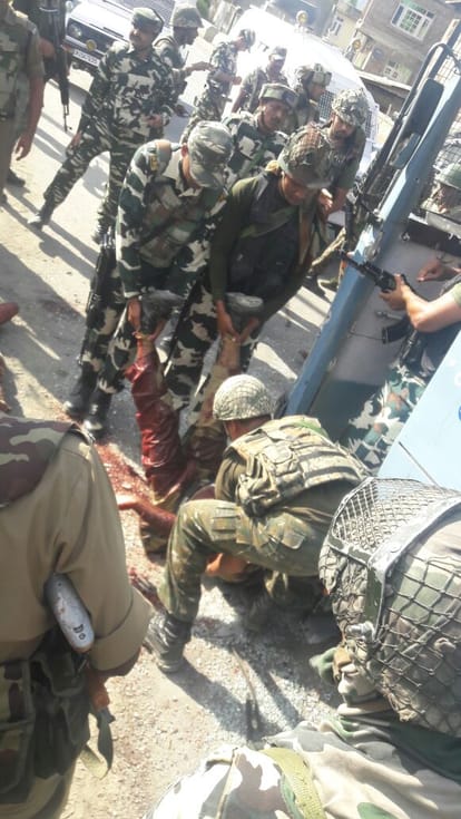 terrorist attack on crpf Convoy