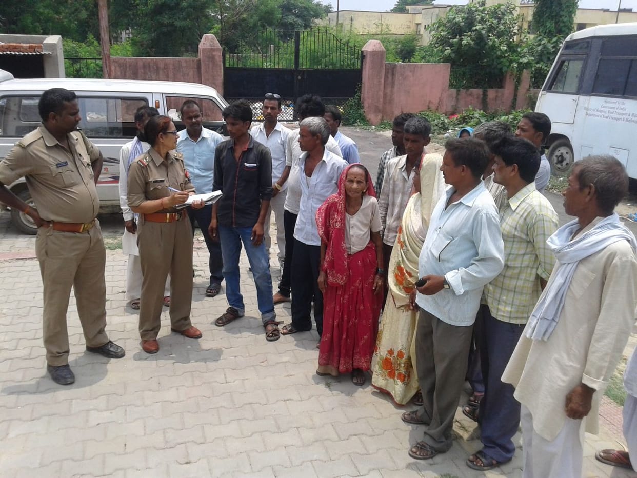 murder of old woman for three and a half acres farm 