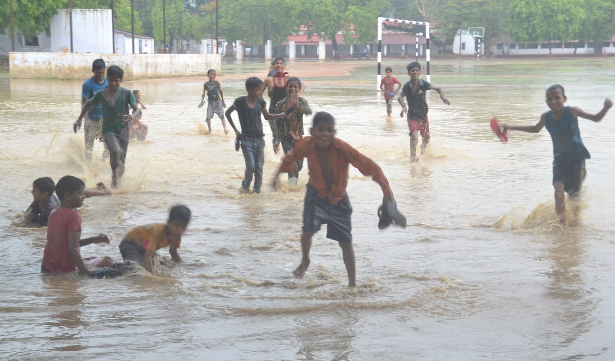 weather pleasant due to rain 