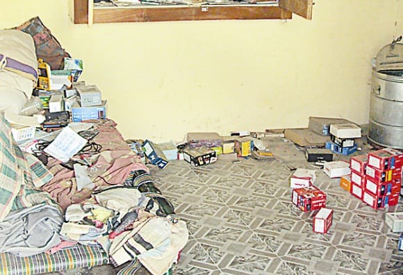 Three stolen millions from homes