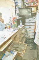 Break shutter stole 37 thousand, CCTV capture, karnal