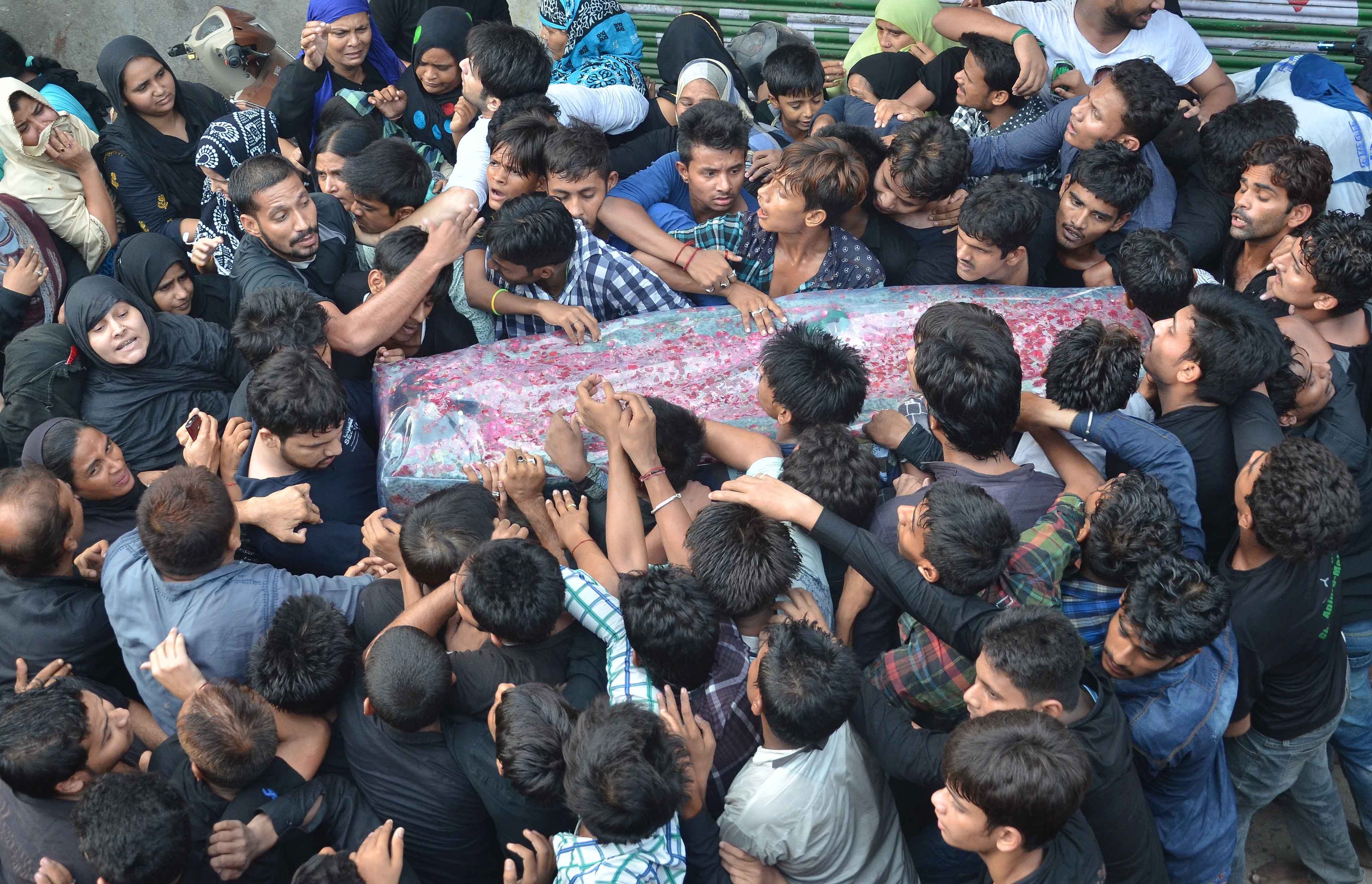 taboot ka juloos in lucknow