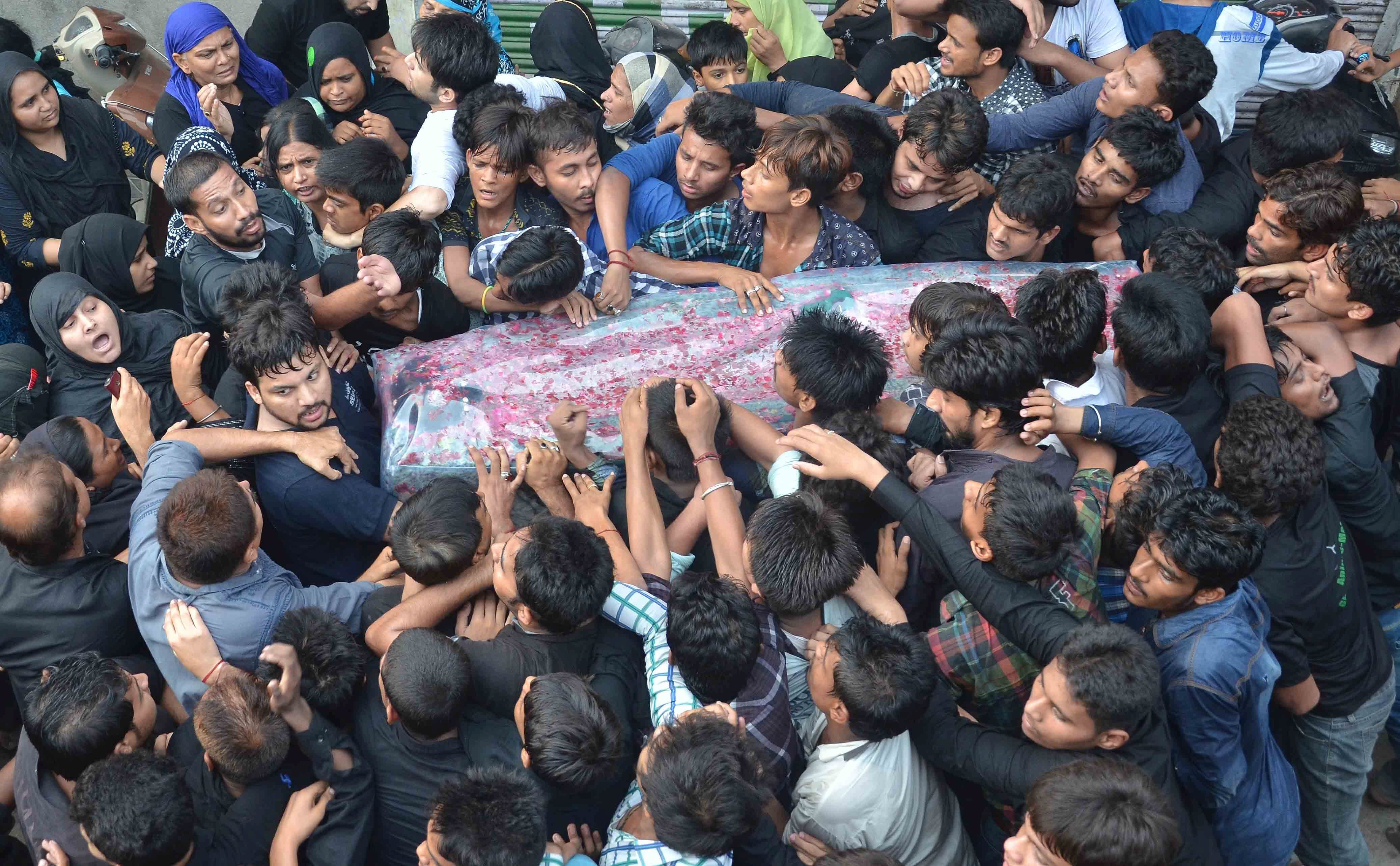 taboot ka juloos in lucknow