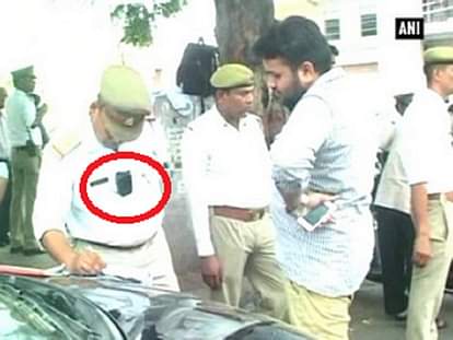 Traffic police go tech-savvy, introduce camera-fitted uniforms