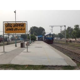 starting train fist time, jind to sonipat,new train 