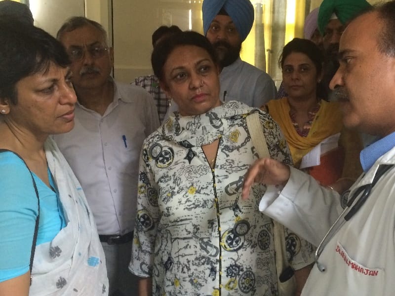  Principal Secretary Health, hospital, arrangement, angry, Ropar