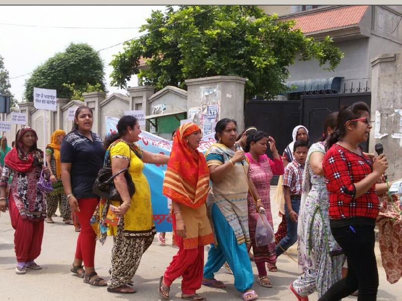 Drug, anti, awareness rally, women, Sangrur