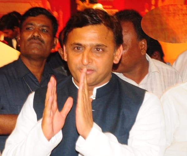SP says BJP is trying to create communal atmosphere in UP.