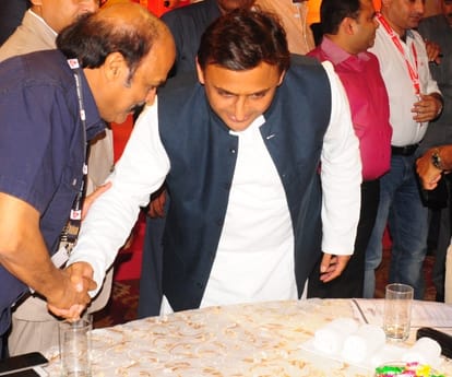 Akhilesh Yadav replies on all questions.