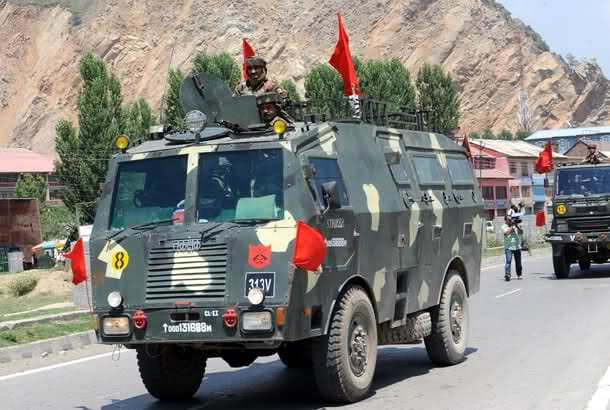 mpv sent to srinagar by crpf