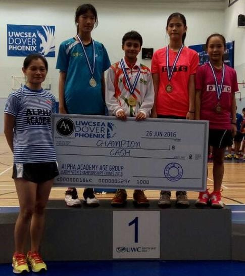 Badminton player