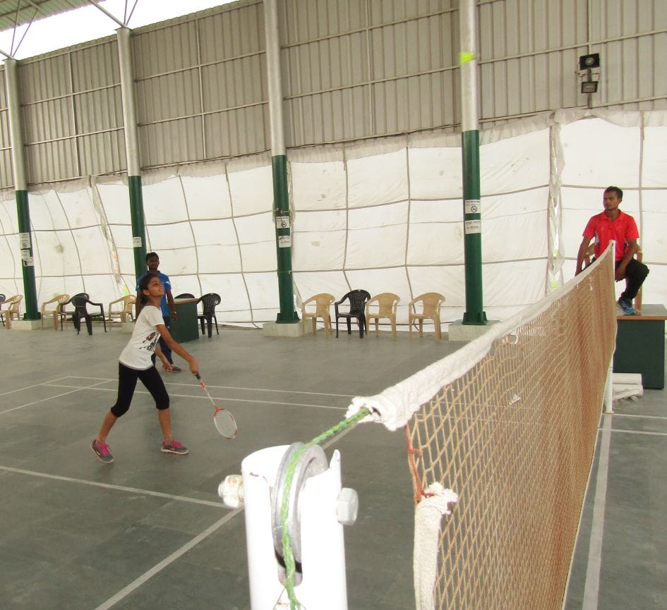 State Level Badminton select students in Hathras