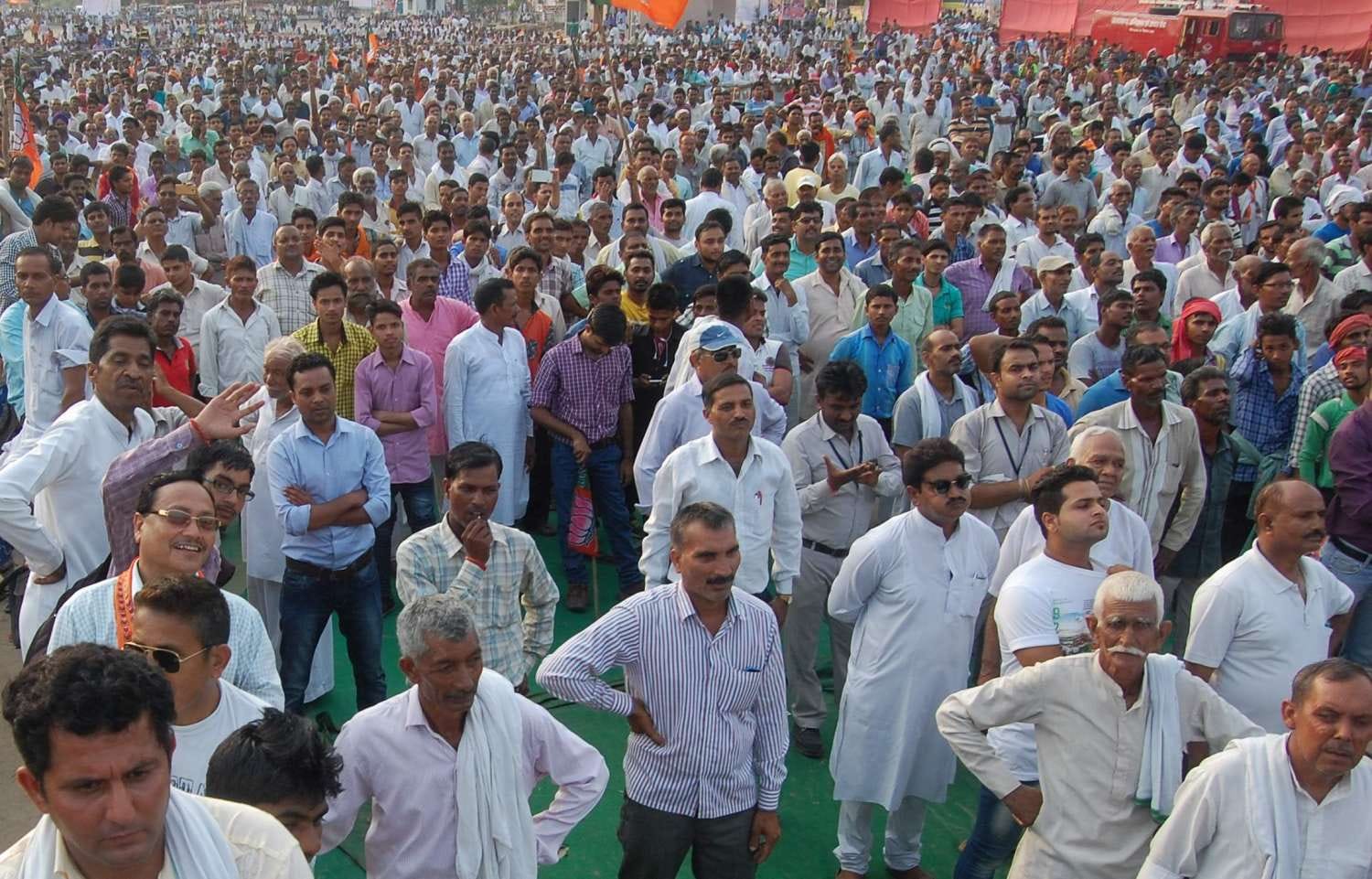 big rush in amit shah haridwar rally