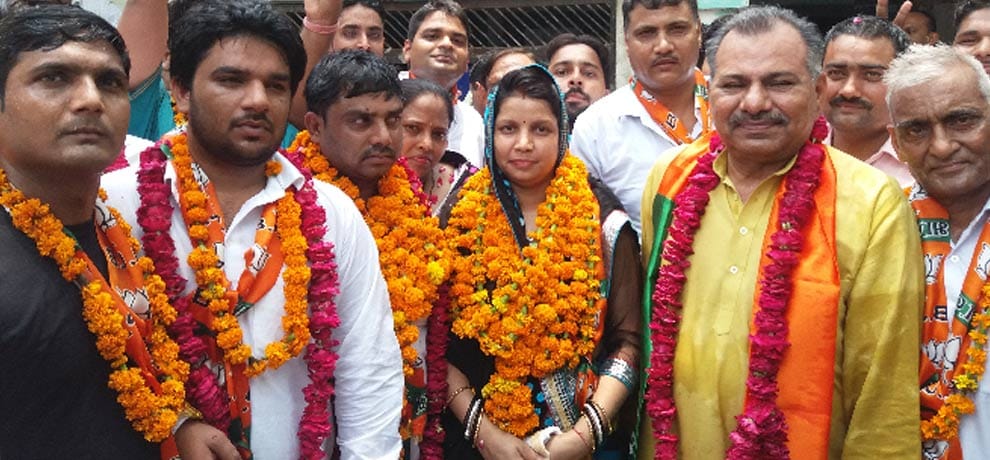sima singla become pradhan and saddam deputy pradhan