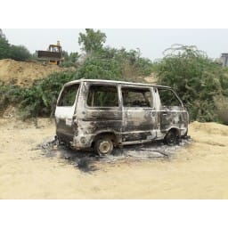 sonipat news, hindi news, crime, car, fire