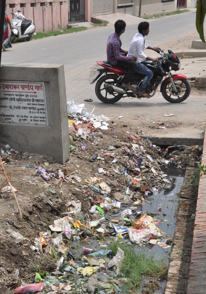 30 lakhs spend to clean gutter