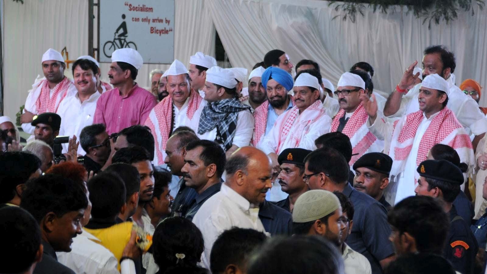  Iftaar party of chief minister Akhilesh Yadav.