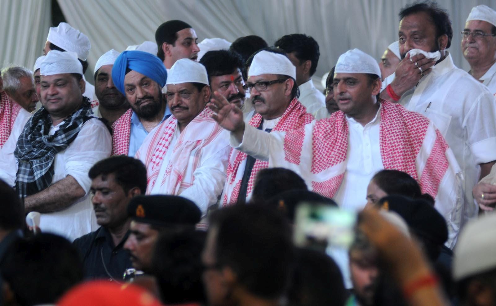  Iftaar party of chief minister Akhilesh Yadav.