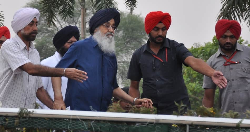 laser show in chapparchiri, baba banda singh bahadur, prakash singh badal, chapparchiri