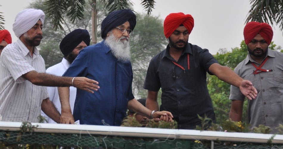 laser show in chapparchiri, baba banda singh bahadur, prakash singh badal, chapparchiri
