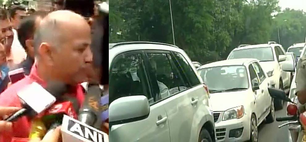 manish sisodiya stopped before reaching 7 rcr pm house