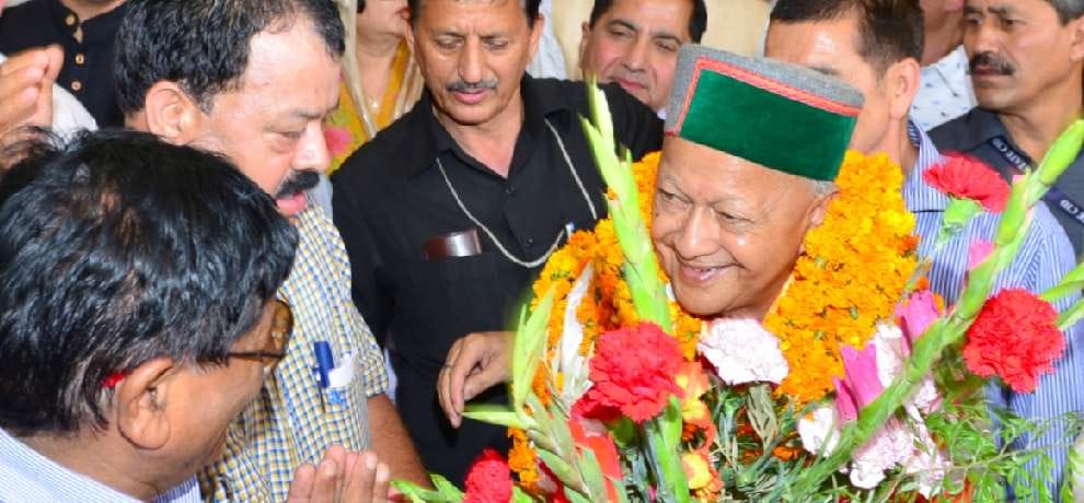 cm virbhadra singh verbal attack on prem kumar dhumal