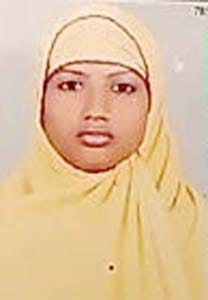 The girlfriend 's murder arrested