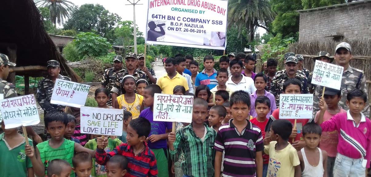 The villagers of the border area Adverse effects of drugs prescribed