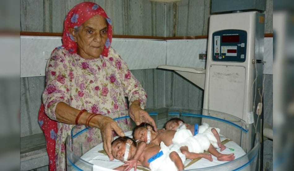 OMG, world oldest mothers, gives birth age of 66 and SEVENTY