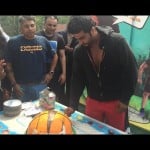 अर्जुन कपूर ने हाफ गर्लफ्रेंड के सेट पर मनाया जन्मदिन