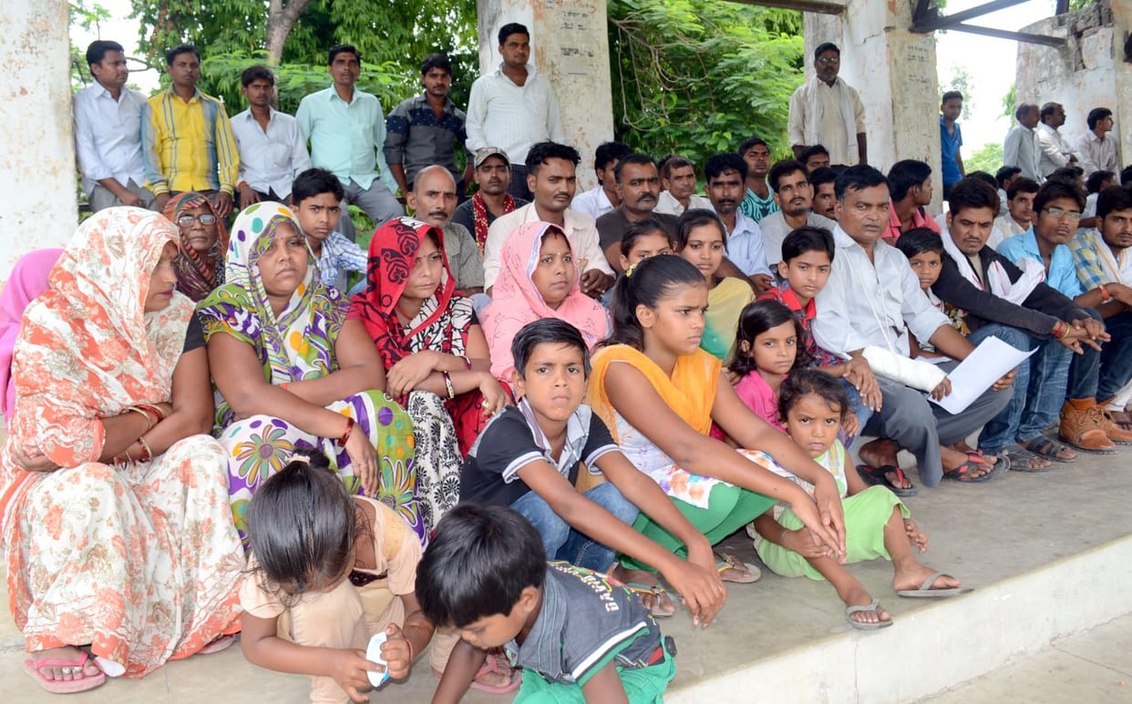 Villagers suffering with Encompass family