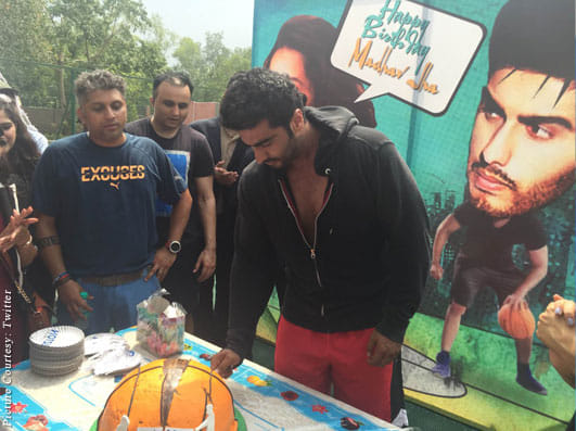 Arjun Kapoor’s Birthday Bash On The Sets Of Half Girlfriend