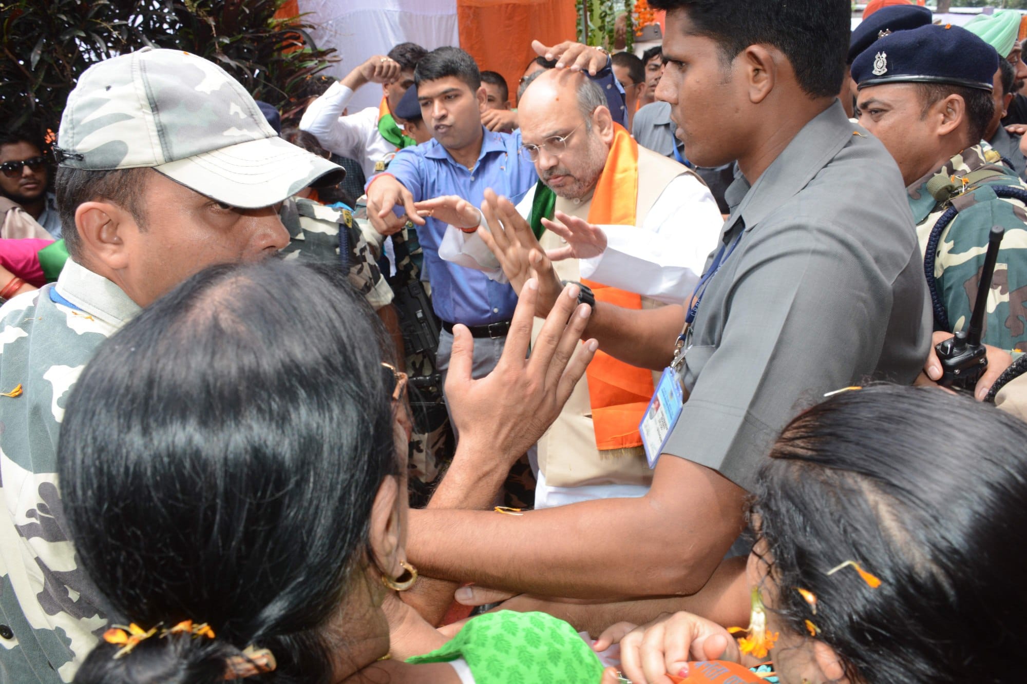 amit shah became angry on mussoorie mla ganesh joshi.