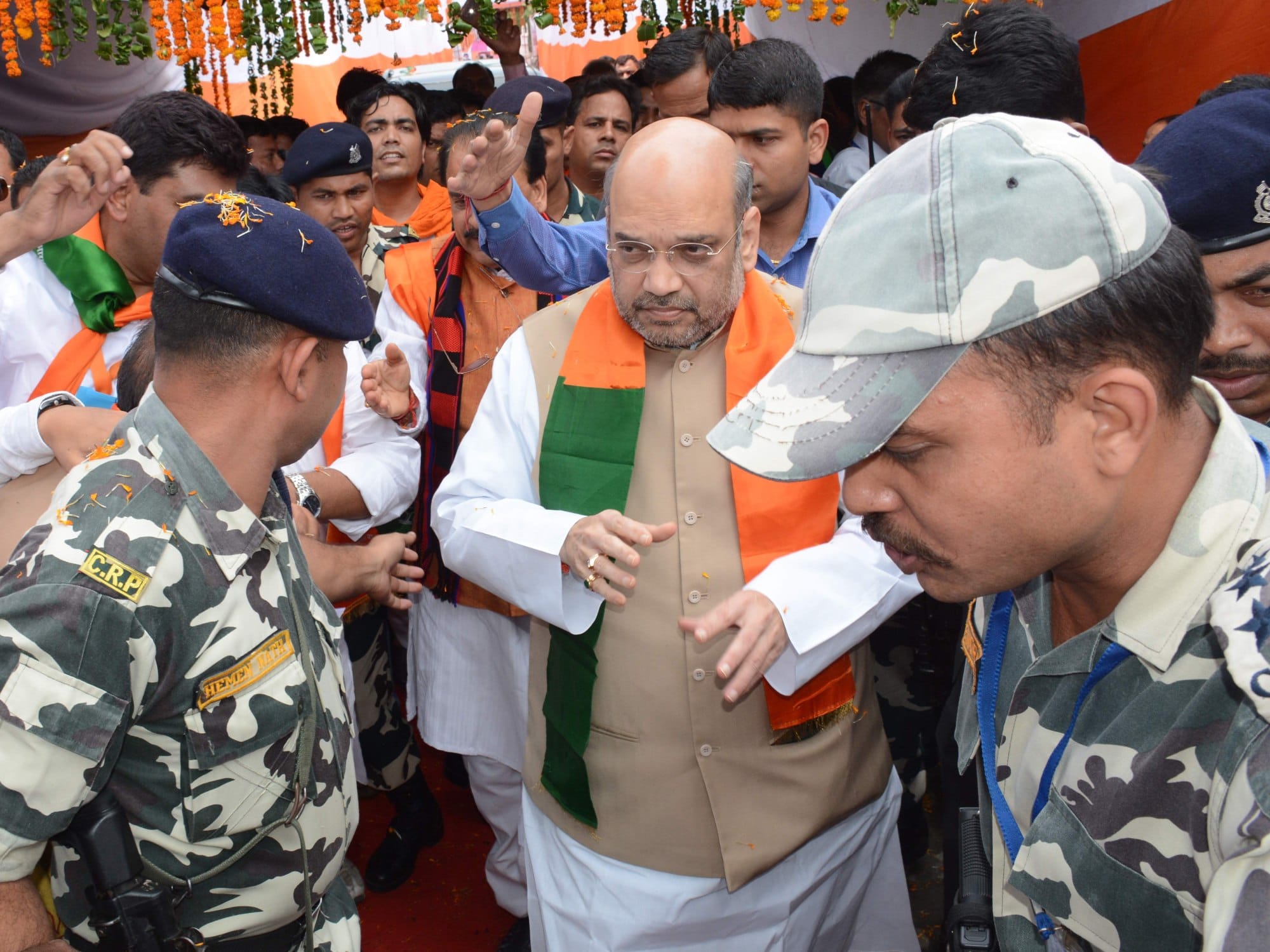 amit shah became angry on mussoorie mla ganesh joshi.