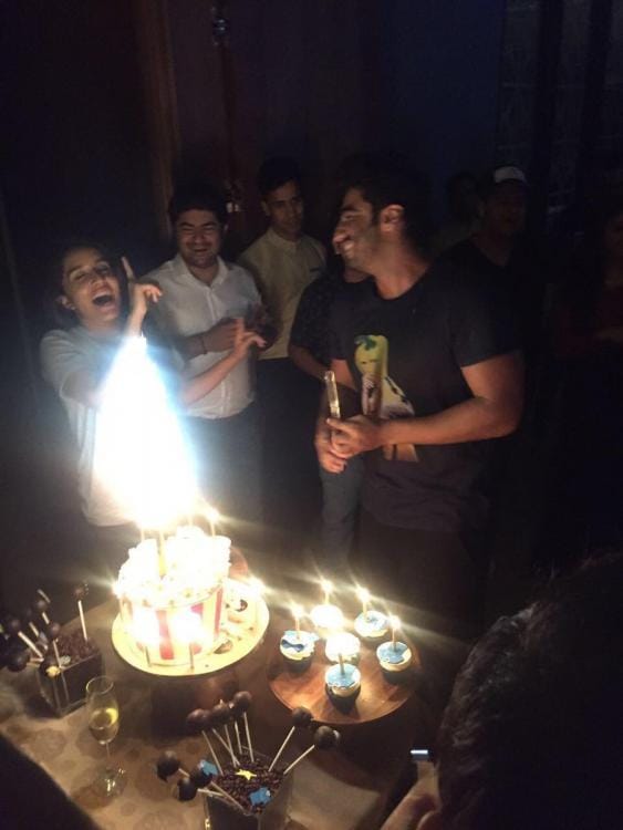Arjun Kapoor’s Birthday Bash On The Sets Of Half Girlfriend