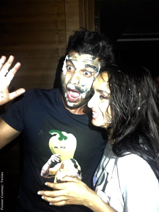 Arjun Kapoor’s Birthday Bash On The Sets Of Half Girlfriend