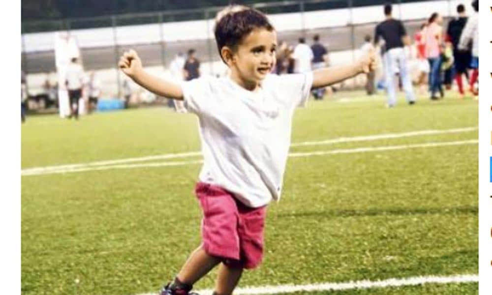 Aamir Khan's son Azad at pro-kabaddi in Mumbai