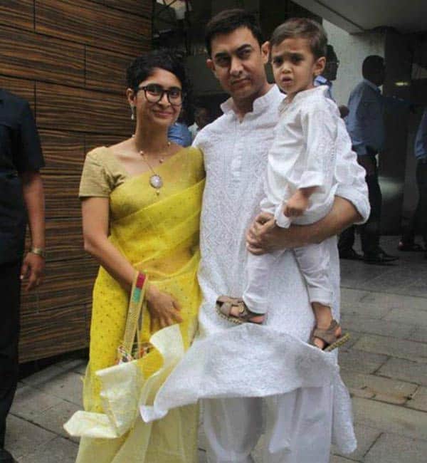 Aamir Khan's son Azad at pro-kabaddi in Mumbai