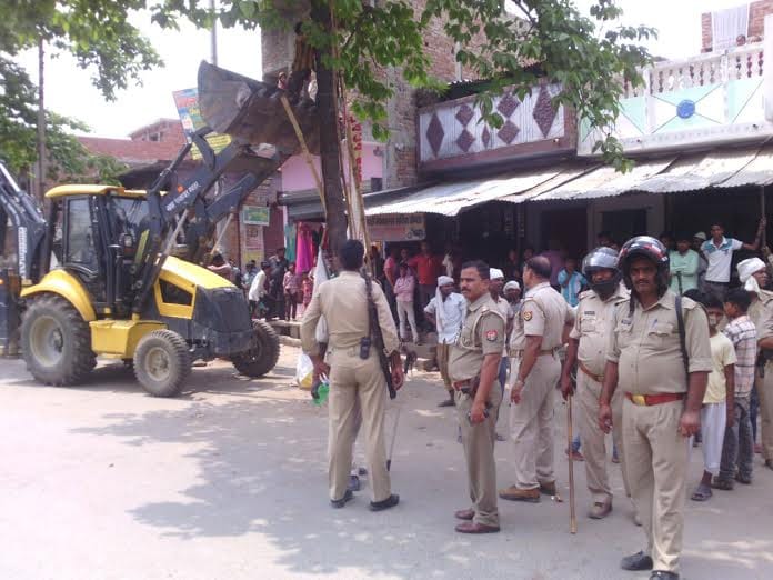 Got into town was Maghar encroachment