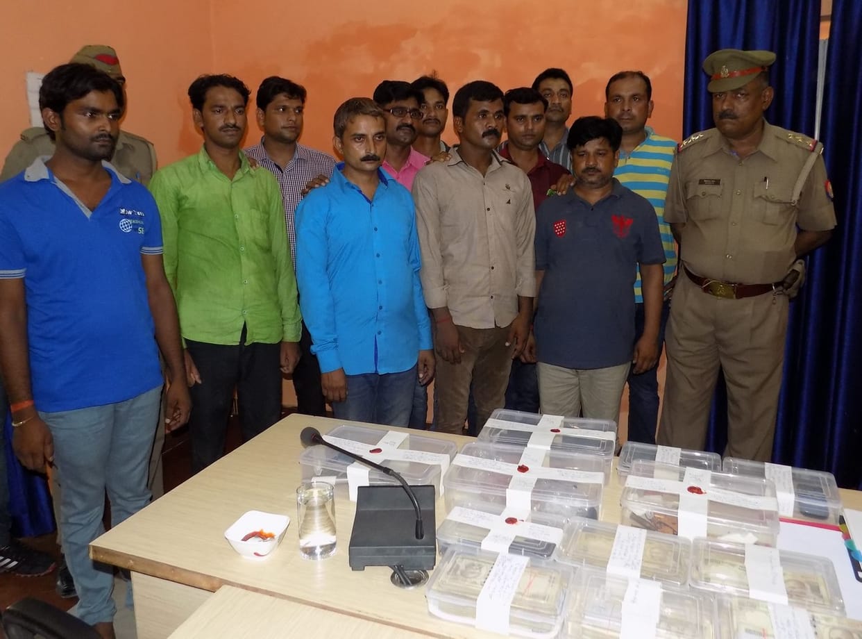 Five arrested eight million recovered
