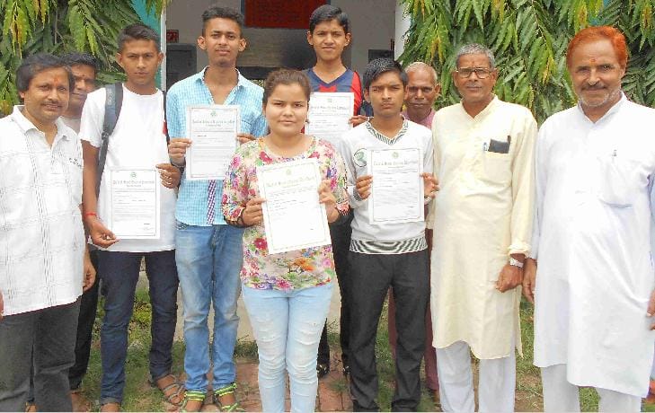Inspire Scholarships distributed certificates