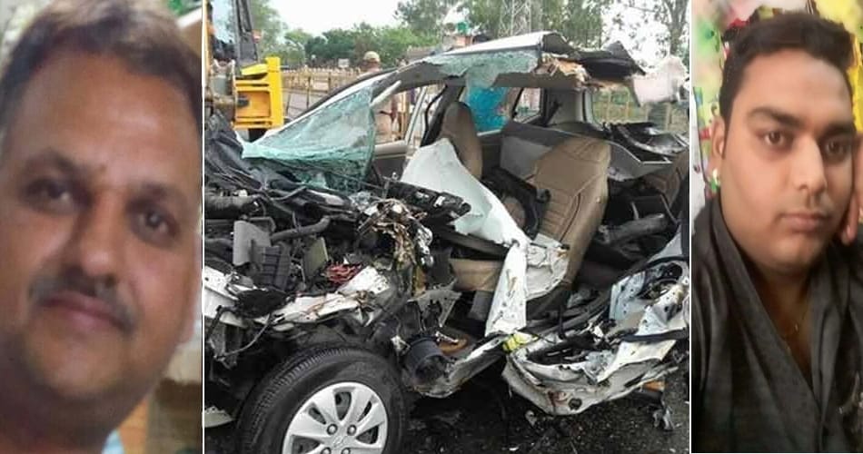 accident, road accident, car accident, three people died in accident, jalandhar family accident