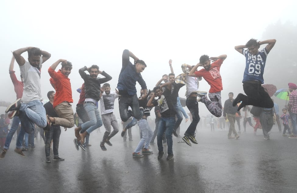 Flood after Heavy rainfall in himachal.