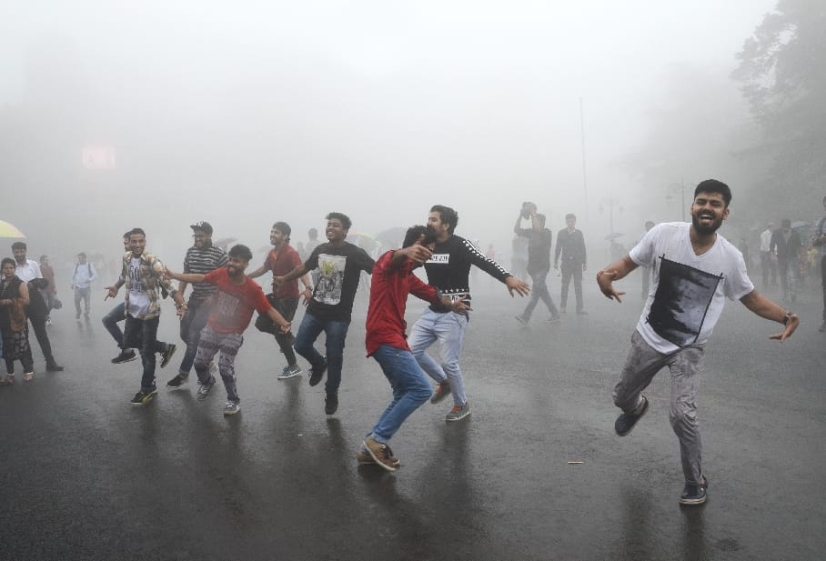 Flood after Heavy rainfall in himachal.