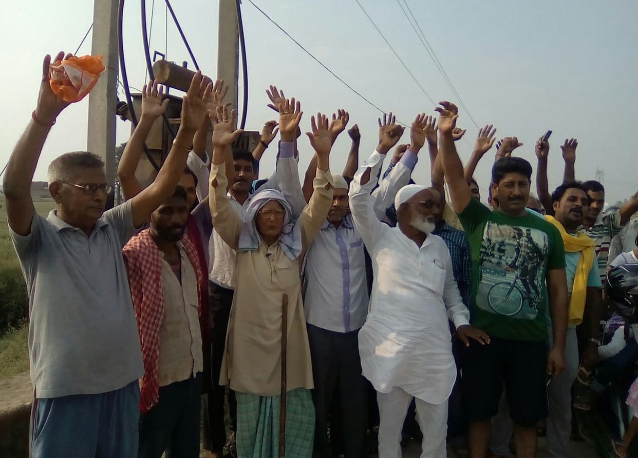 agitation For replacement of burnt transformers 