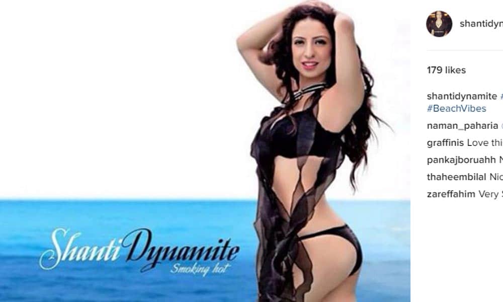 Porn star Shanti Dynamite keen to make Bollywood debut