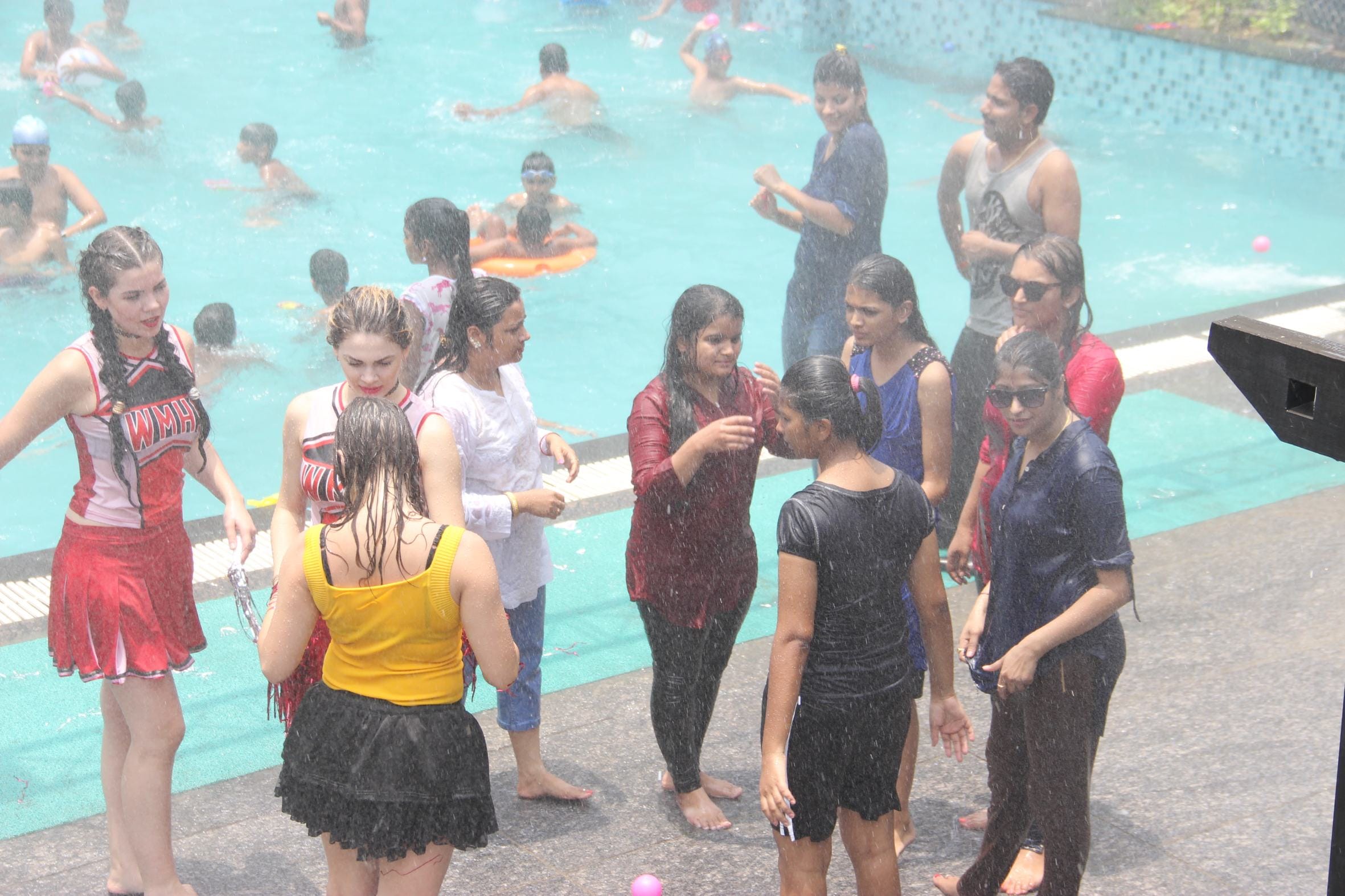 summer beach party in Lucknow.