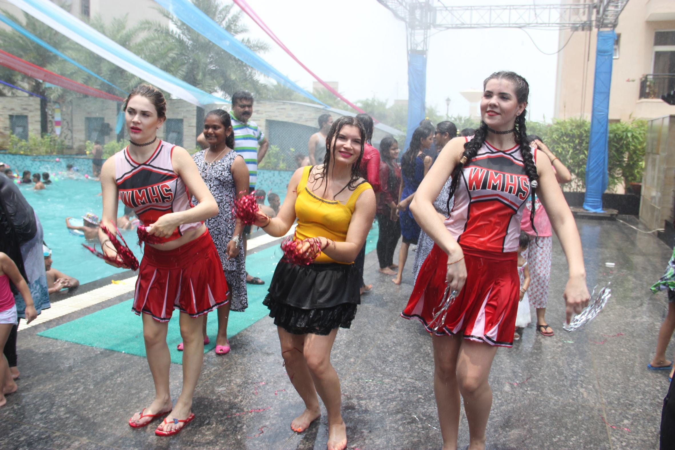 summer beach party in Lucknow.